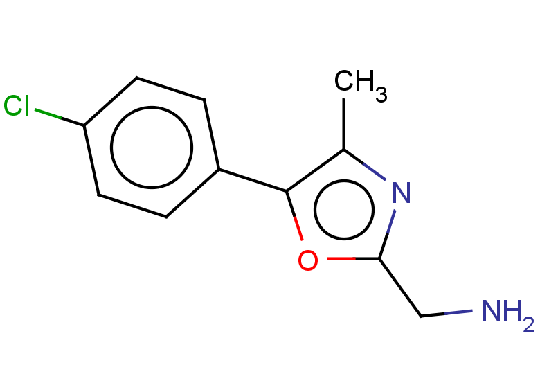 [5-(4-chlorophenyl)-4-methyl-1,3-oxazol-2-yl]methanamine