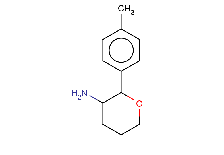 2-(4-methylphenyl)oxan-3-amine