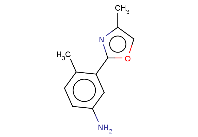 4-methyl-3-(4-methyl-1,3-oxazol-2-yl)aniline