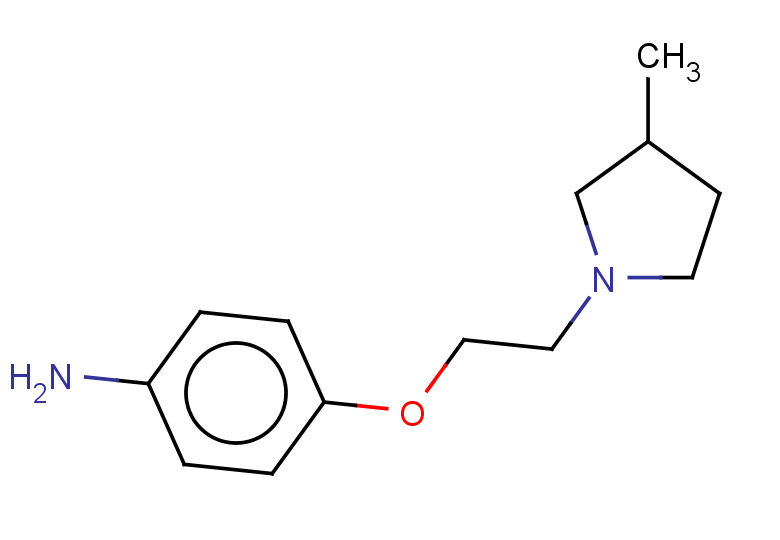 4-[2-(3-methylpyrrolidin-1-yl)ethoxy]aniline
