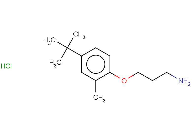 1-(3-aminopropoxy)-4-tert-butyl-2-methylbenzene hydrochloride