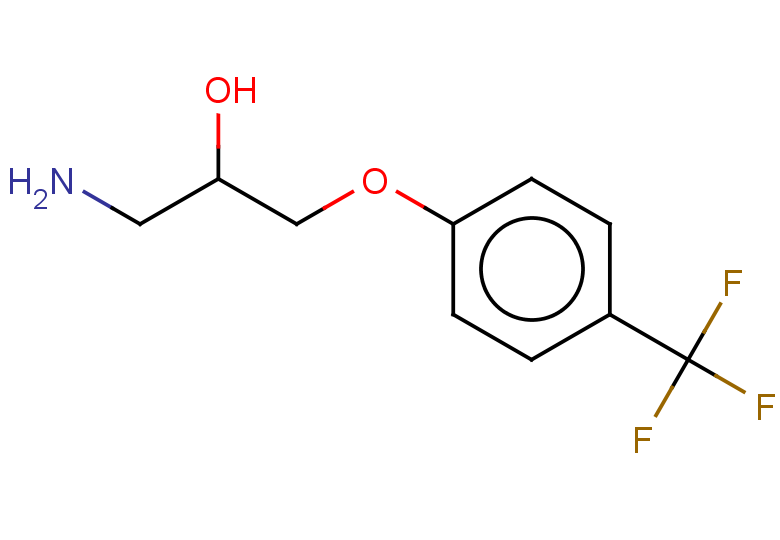 1-amino-3-[4-(trifluoromethyl)phenoxy]propan-2-ol