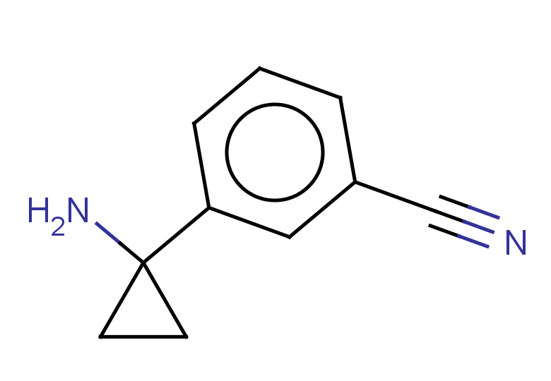 3-(1-aminocyclopropyl)benzonitrile