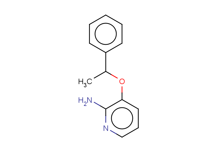 3-(1-phenylethoxy)pyridin-2-amine
