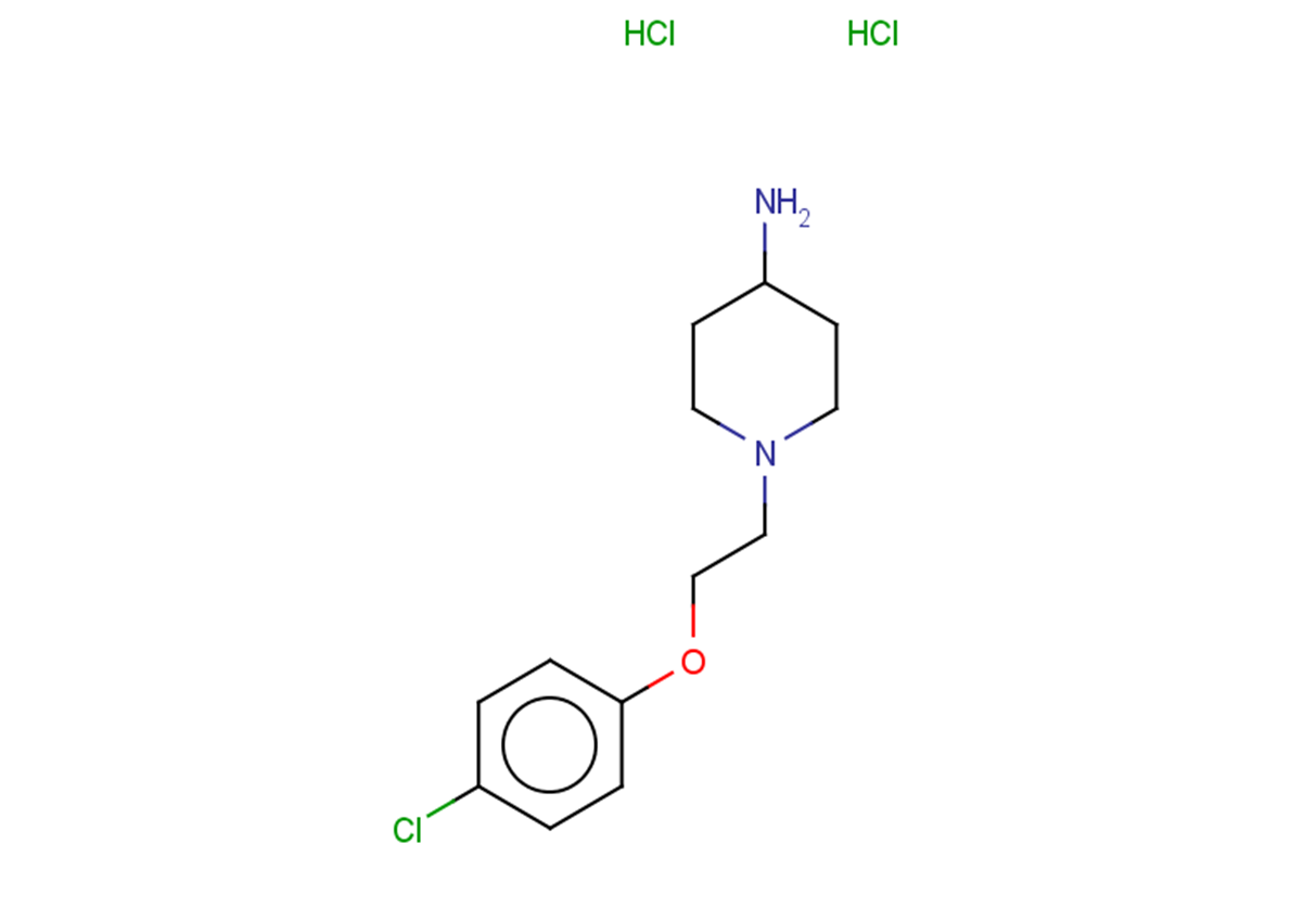 1-[2-(4-chlorophenoxy)ethyl]piperidin-4-amine dihydrochloride