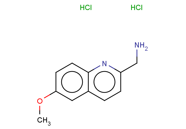 (6-methoxyquinolin-2-yl)methanamine dihydrochloride