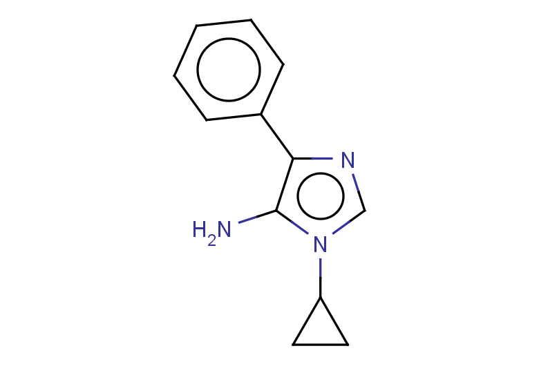 1-cyclopropyl-4-phenyl-1H-imidazol-5-amine