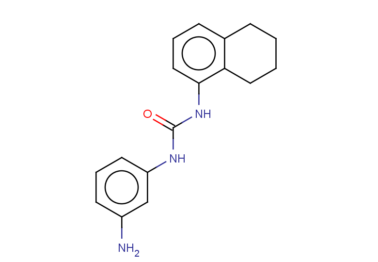 3-(3-aminophenyl)-1-(5,6,7,8-tetrahydronaphthalen-1-yl)urea