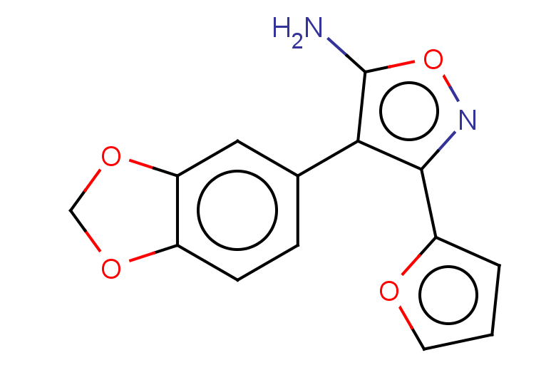 4-(1,3-dioxaindan-5-yl)-3-(furan-2-yl)-1,2-oxazol-5-amine
