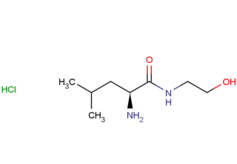 (2S)-2-amino-N-(2-hydroxyethyl)-4-methylpentanamide hydrochloride