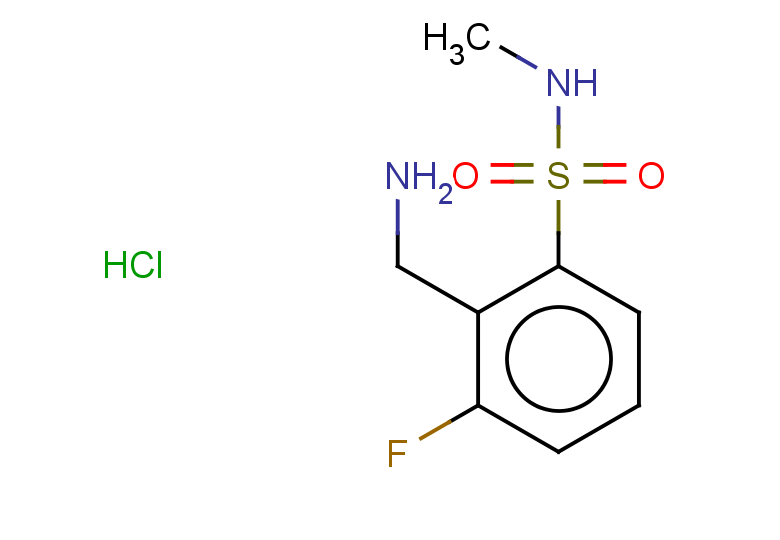 2-(aminomethyl)-3-fluoro-N-methylbenzene-1-sulfonamide hydrochloride