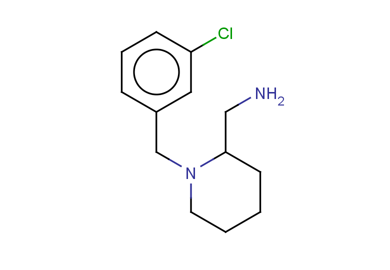 {1-[(3-chlorophenyl)methyl]piperidin-2-yl}methanamine