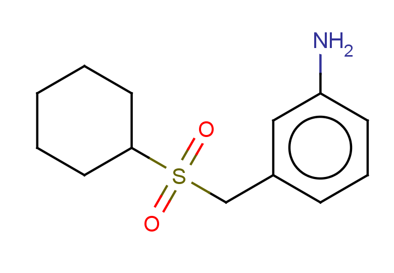 3-[(cyclohexanesulfonyl)methyl]aniline
