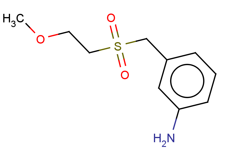 3-[(2-methoxyethanesulfonyl)methyl]aniline