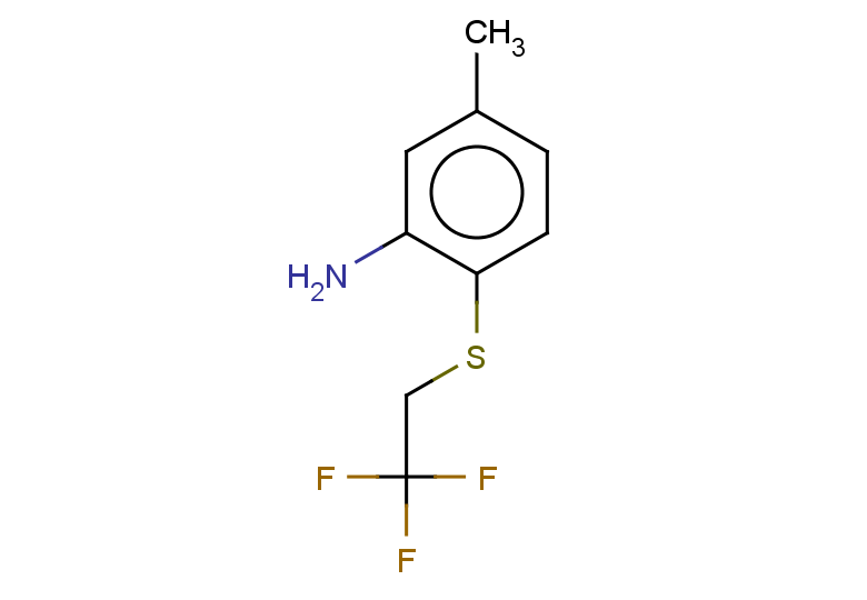 5-methyl-2-[(2,2,2-trifluoroethyl)sulfanyl]aniline