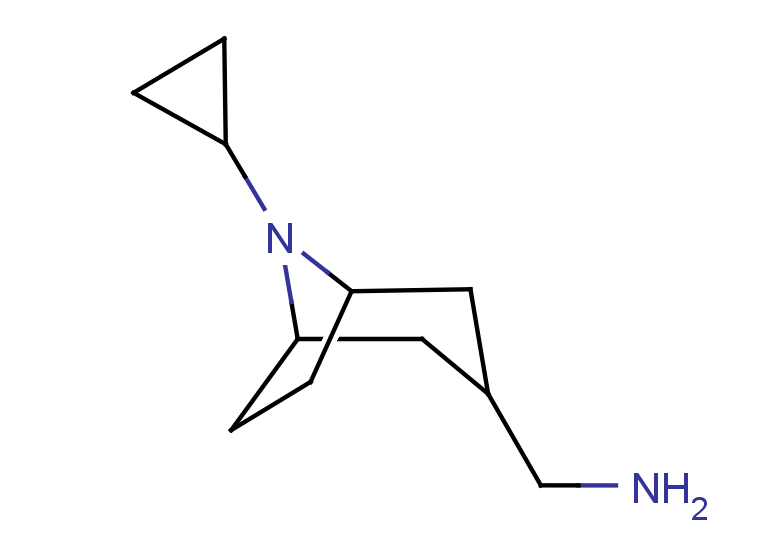 {8-cyclopropyl-8-azabicyclo[3.2.1]octan-3-yl}methanamine, Mixture of diastereomers
