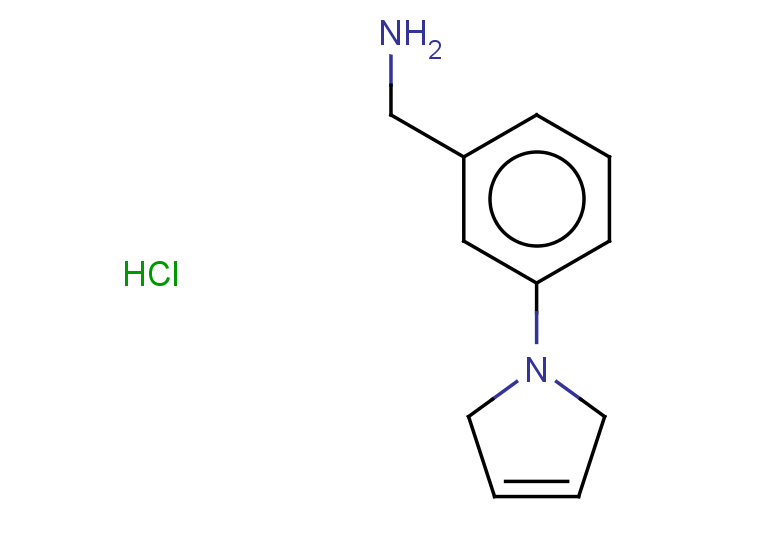 [3-(2,5-dihydro-1H-pyrrol-1-yl)phenyl]methanamine hydrochloride