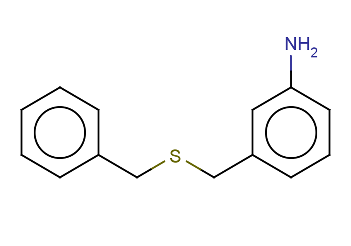 3-[(benzylsulfanyl)methyl]aniline