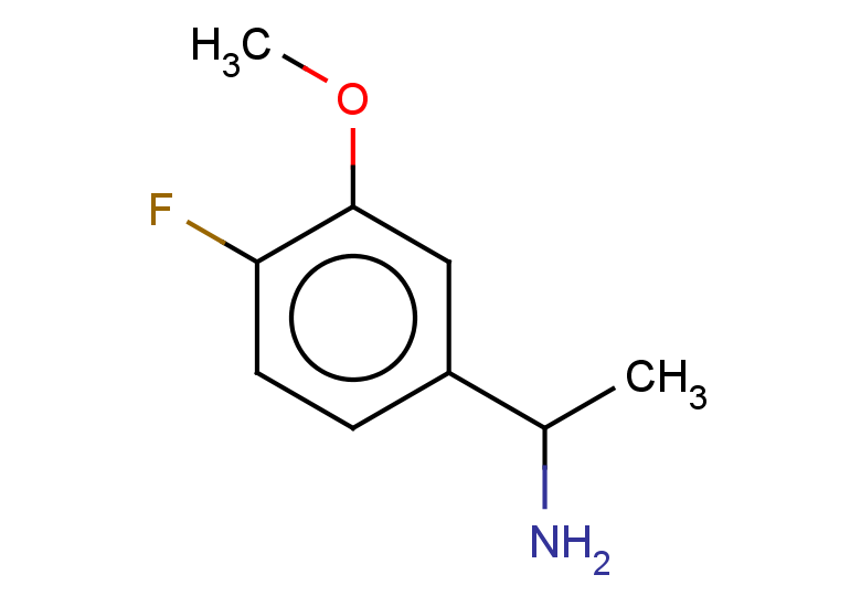 1-(4-fluoro-3-methoxyphenyl)ethan-1-amine