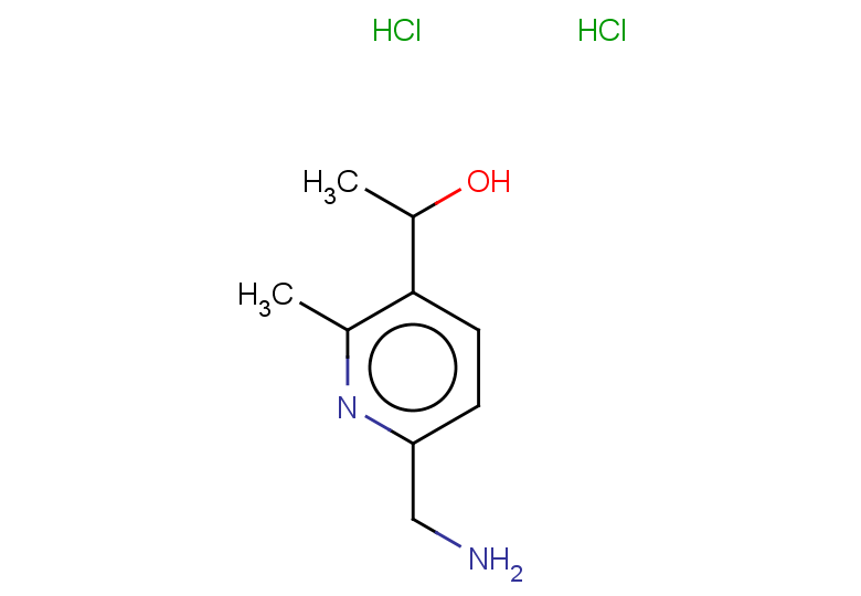 1-[6-(aminomethyl)-2-methylpyridin-3-yl]ethan-1-ol dihydrochloride