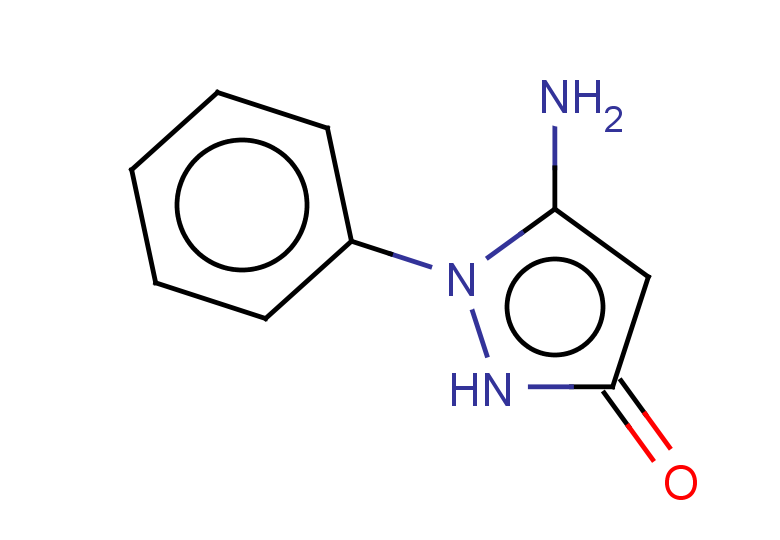 5-amino-1-phenyl-2,3-dihydro-1H-pyrazol-3-one