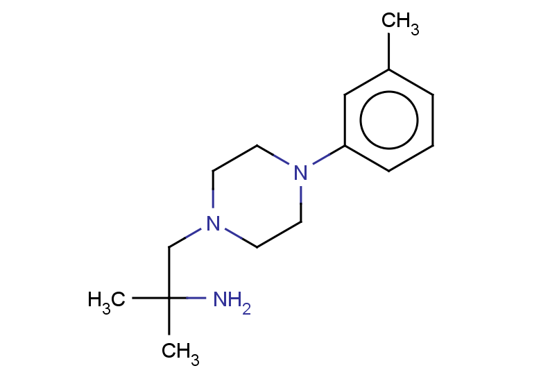 2-methyl-1-[4-(3-methylphenyl)piperazin-1-yl]propan-2-amine
