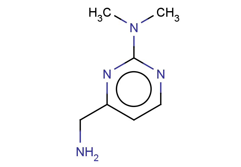 4-(aminomethyl)-N,N-dimethylpyrimidin-2-amine