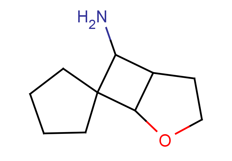 4-oxaspiro[bicyclo[3.2.0]heptane-6,1'-cyclopentane]-7-amine, Mixture of diastereomers