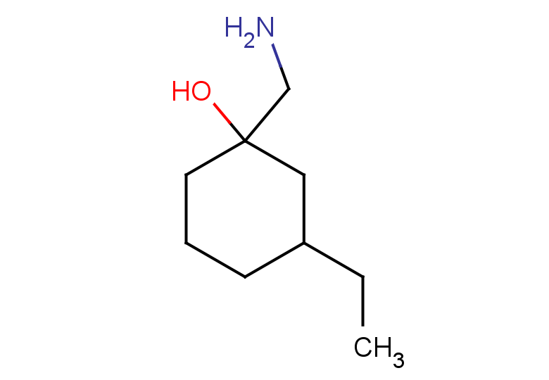 1-(aminomethyl)-3-ethylcyclohexan-1-ol