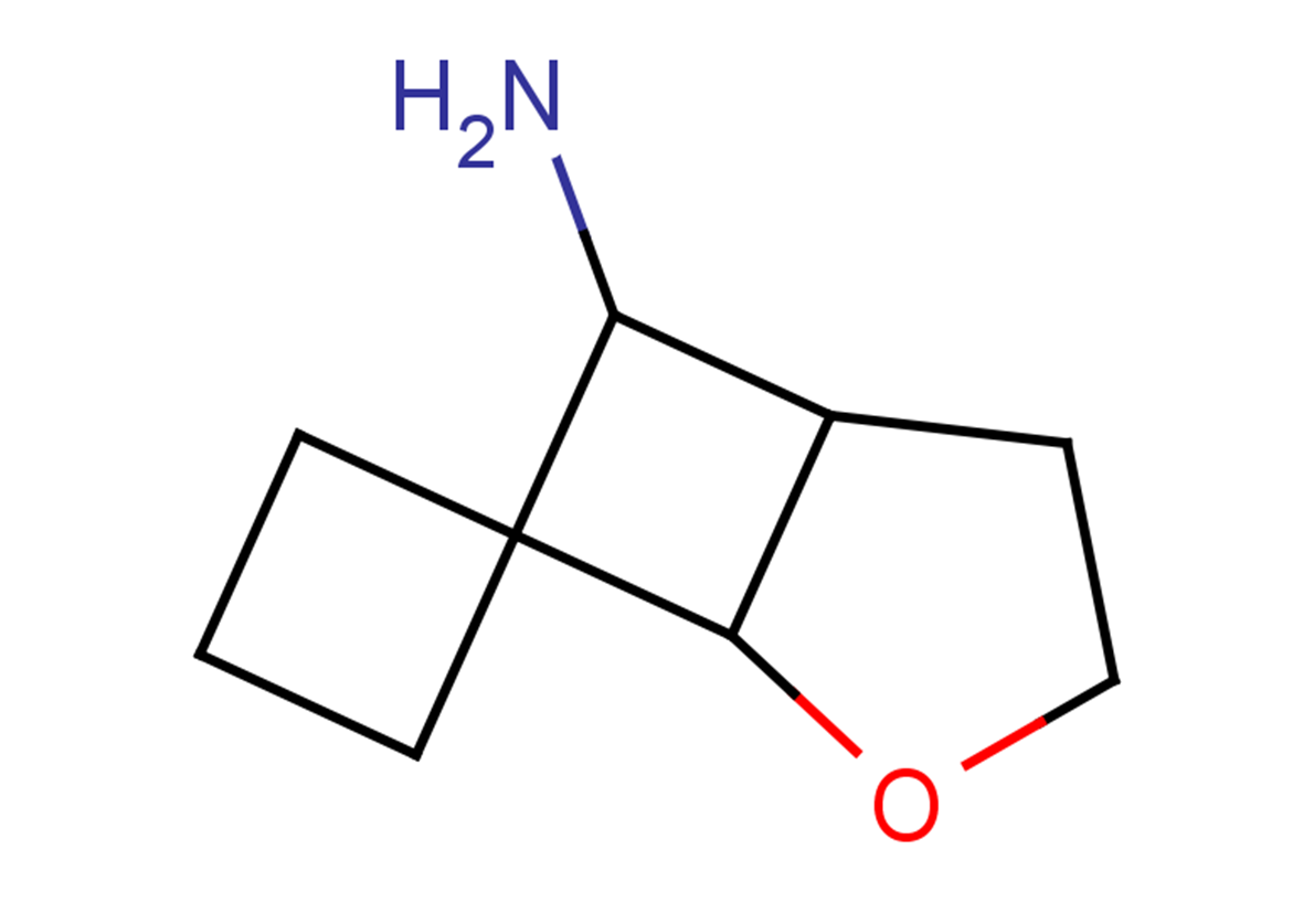 4-oxaspiro[bicyclo[3.2.0]heptane-6,1'-cyclobutane]-7-amine