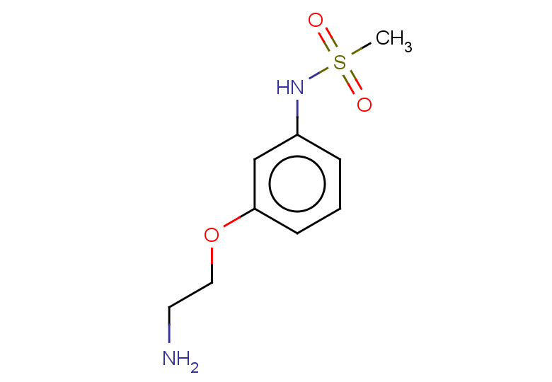 N-[3-(2-aminoethoxy)phenyl]methanesulfonamide