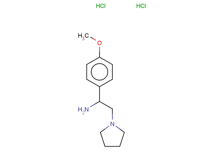 1-(4-methoxyphenyl)-2-(pyrrolidin-1-yl)ethan-1-amine dihydrochloride