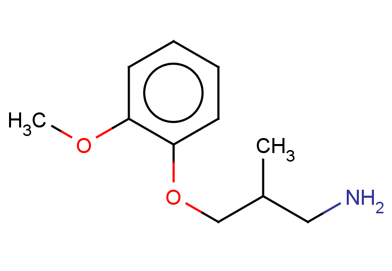 3-(2-methoxyphenoxy)-2-methylpropan-1-amine