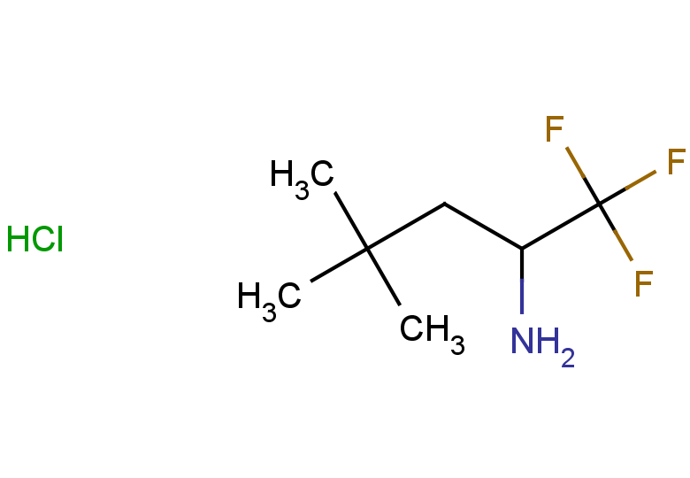 1,1,1-trifluoro-4,4-dimethylpentan-2-amine hydrochloride