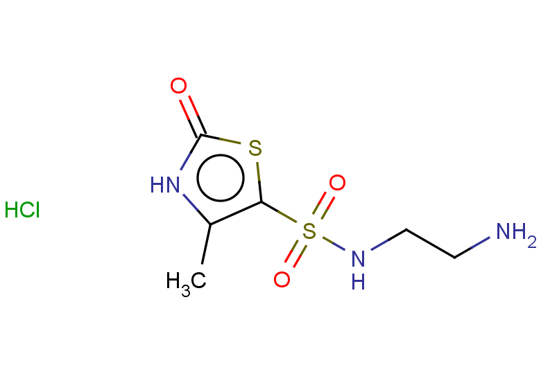 N-(2-aminoethyl)-4-methyl-2-oxo-2,3-dihydro-1,3-thiazole-5-sulfonamide hydrochloride