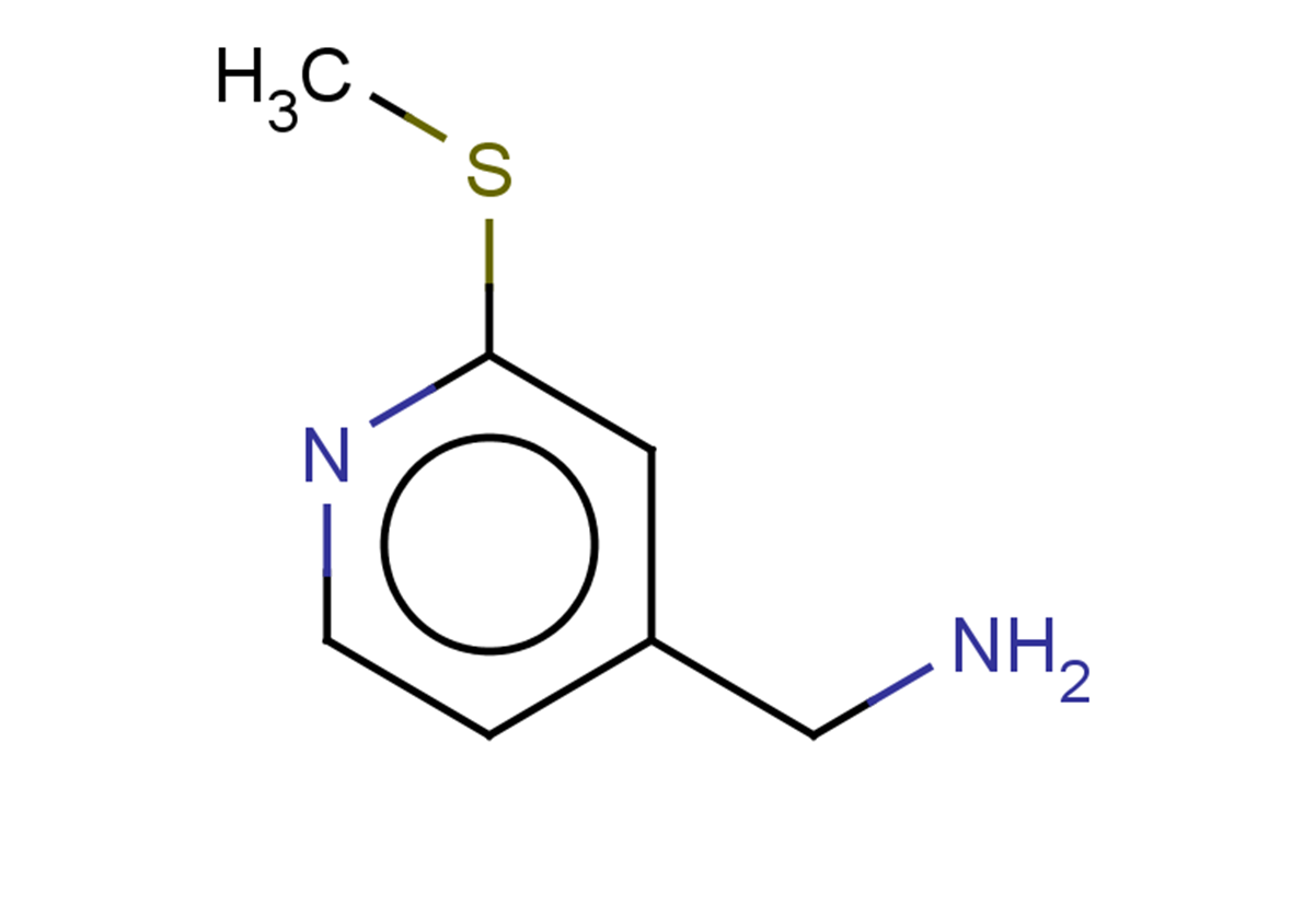 [2-(methylsulfanyl)pyridin-4-yl]methanamine