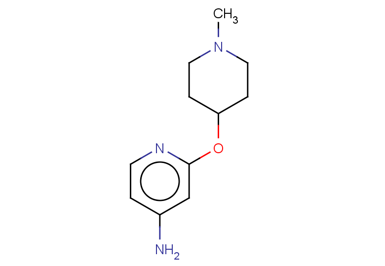 2-[(1-methylpiperidin-4-yl)oxy]pyridin-4-amine