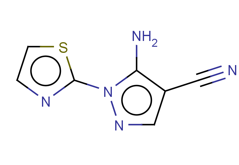 5-amino-1-(1,3-thiazol-2-yl)-1H-pyrazole-4-carbonitrile