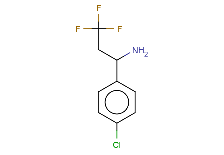 1-(4-chlorophenyl)-3,3,3-trifluoropropan-1-amine
