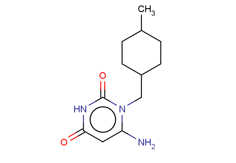 6-amino-1-[(4-methylcyclohexyl)methyl]-1,2,3,4-tetrahydropyrimidine-2,4-dione