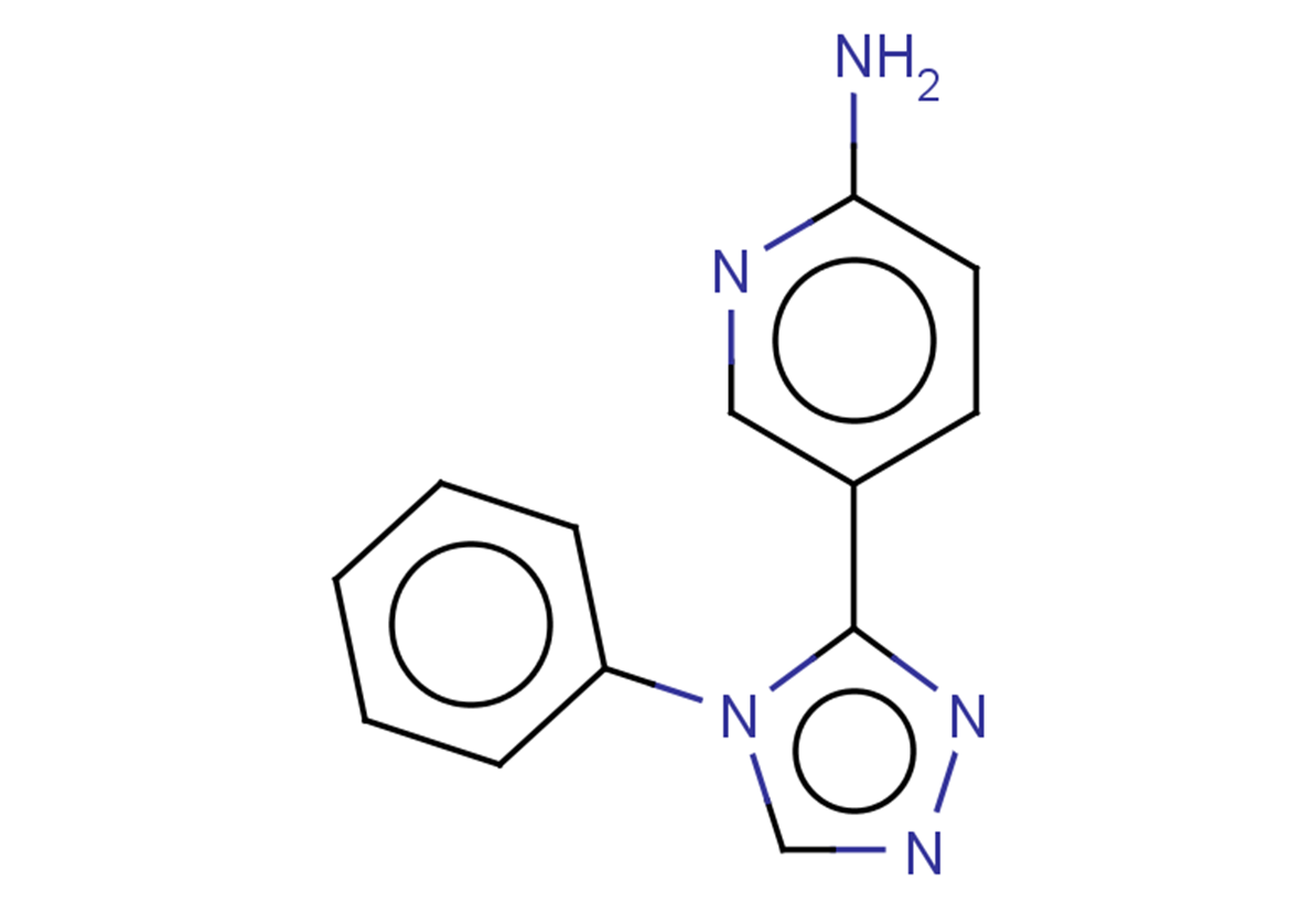 5-(4-phenyl-4H-1,2,4-triazol-3-yl)pyridin-2-amine