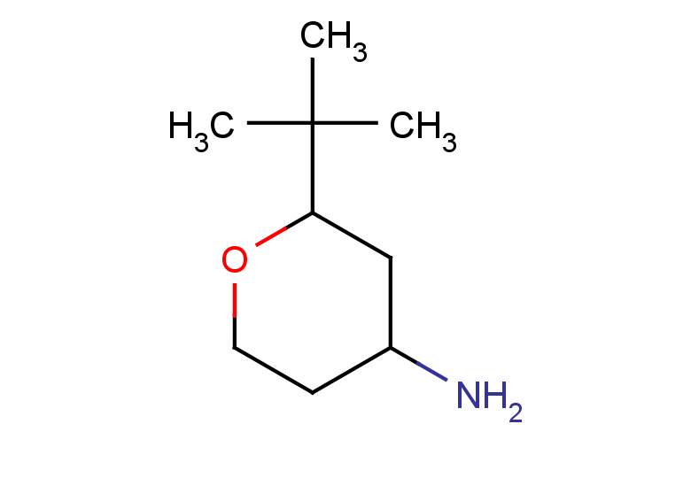 2-tert-butyloxan-4-amine, Mixture of diastereomers
