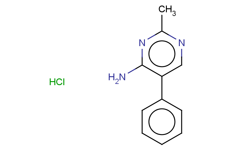 2-methyl-5-phenylpyrimidin-4-amine hydrochloride