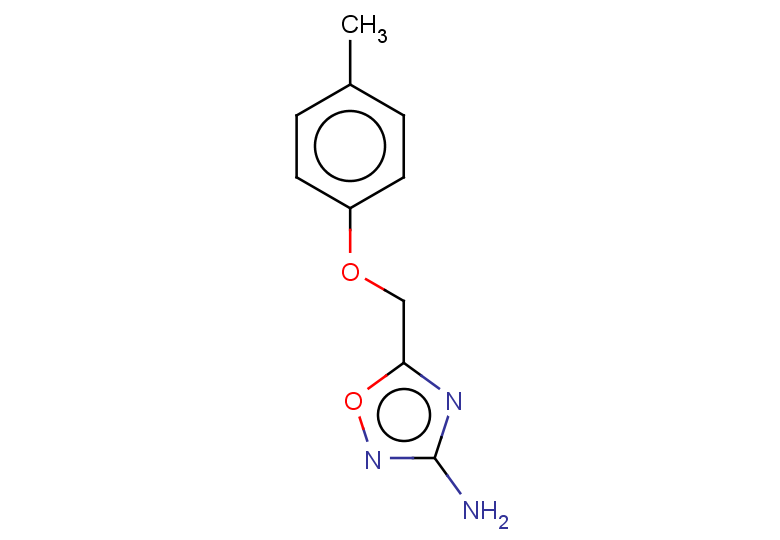 5-(4-methylphenoxymethyl)-1,2,4-oxadiazol-3-amine