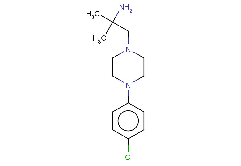 1-[4-(4-chlorophenyl)piperazin-1-yl]-2-methylpropan-2-amine