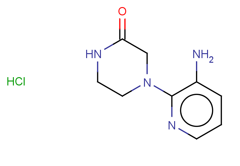 4-(3-aminopyridin-2-yl)piperazin-2-one hydrochloride