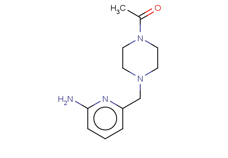 1-(4-((6-aminopyridin-2-yl)methyl)piperazin-1-yl)ethanone