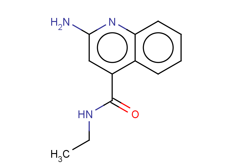 2-amino-N-ethylquinoline-4-carboxamide