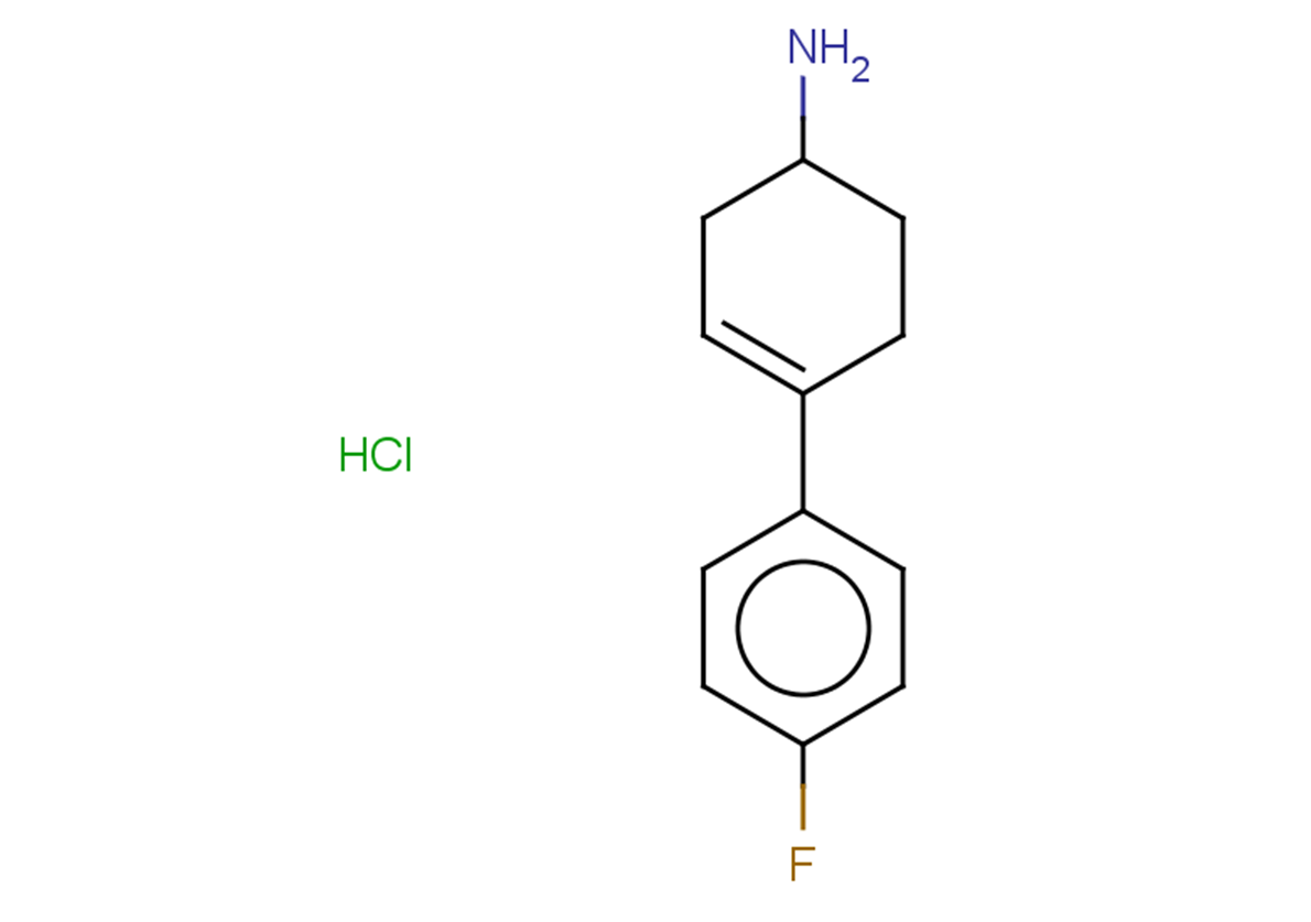 4-(4-fluorophenyl)cyclohex-3-en-1-amine hydrochloride