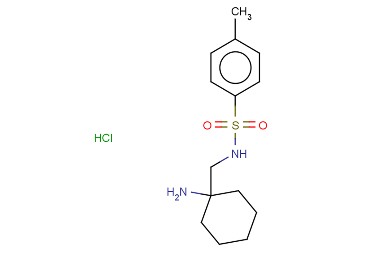 N-[(1-aminocyclohexyl)methyl]-4-methylbenzene-1-sulfonamide hydrochloride